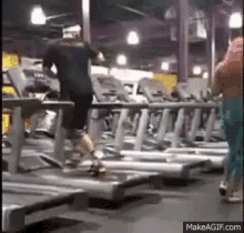 Treadmill Dat Booty GIF - Treadmill Dat Booty Fall GIFs