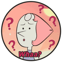 steven universe confused pearl what whaa