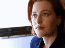 scully xfiles frown smile shrug