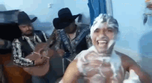 Band In Shower Mexican Band GIF