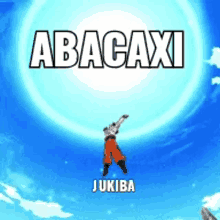 Abacaxi Genkidama GIF - Abacaxi Genkidama Goku GIFs