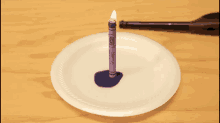 Need An Emergency Candle? Try Using A Crayon When In A Pinch. Don'T Forget To Melt The Top! GIF