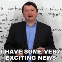 I Have Some Very Exciting News Alex GIF