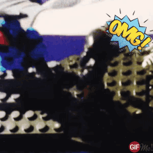 Omg Lego GIF - Omg Lego Fight GIFs
