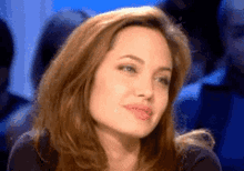 Angelina Jolie Smile GIF - Angelina Jolie Smile Awkward Smile GIFs