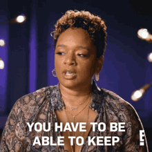 You Have To Be Able To Keep Their Secrets Bianca Barnes Williams GIF
