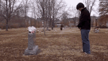 Smirnoff Iced GIF - Cemetery Mourn Sad GIFs