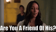 911 Show Maddie Buckley GIF - 911 Show Maddie Buckley Are You A Friend Of His GIFs