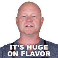 Its Huge On Flavor Michael Hultquist Sticker - Its Huge On Flavor Michael Hultquist Chili Pepper Madness Stickers