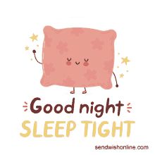 Good Night Night GIF - Good Night Night Pillow GIFs