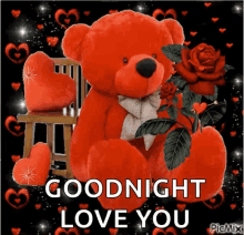 goodnight love teddy bear love you ily