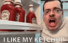 I Like My Ketchup Heinz Ketchup GIF - I Like My Ketchup My Ketchup Heinz Ketchup GIFs