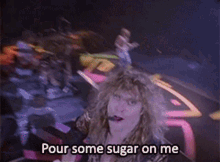 Def Leppard Pour Some Sugar On Me GIF - Def Leppard Pour Some Sugar On Me Rock Music GIFs