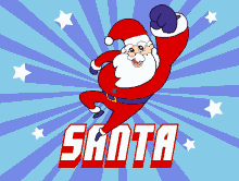 Santa Cookie GIF - Santa Cookie Mustache GIFs