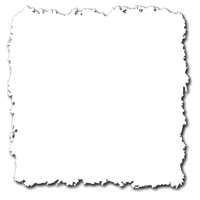 a white square frame with a shadow on the bottom