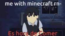 Minecraft Eating GIF