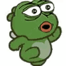 pepe excited