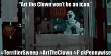 terrifier sweep terrifier2sweep art the clown horror icon art
