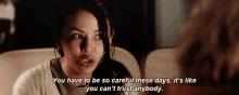 Have To Be Careful These Days GIF - Be Careful Cant Trust Anybody Pretty Little Liars GIFs