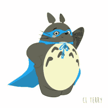 Totoro Superhero GIF - Totoro Superhero Hero GIFs