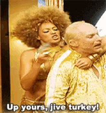 Goldmember Up Yours GIF - Goldmember Austin Power Beyonce GIFs