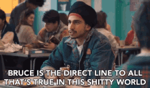 Bruce Is The Direct Line To All Thats True In This Shitty World GIF - Bruce Is The Direct Line To All Thats True In This Shitty World Bridge GIFs