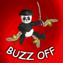 Buzz Off Go Away GIF