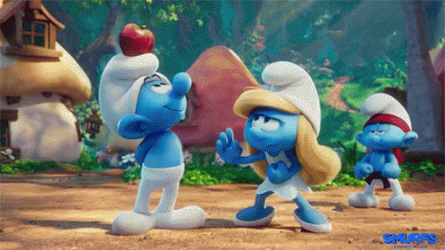 Oops GIF - Smurfs Smurfs The Lost Village Smurfs Movie - Discover & Share  GIFs