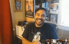 Laughing Derrick Acosta GIF - Laughing Derrick Acosta Cover Face GIFs