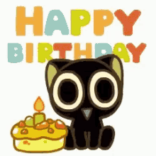 Adorable Cat GIF - Adorable Cat Happy Birthday GIFs