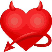 devil heart heart joypixels devil horns