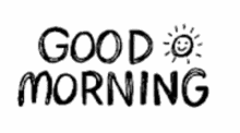 good morning animated text sun good day