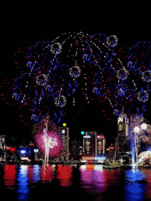 Happy New Year Fireworks GIF - Happy New Year Fireworks City GIFs