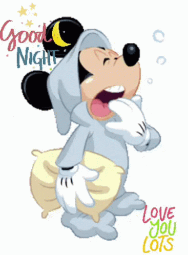 Goodnight Mickey GIFs | Tenor