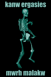 Skeleton Dance GIF - Skeleton Dance Cyan GIFs