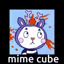 Happy Tree Friends Mime GIF - Happy Tree Friends Mime Mime Cube GIFs
