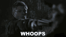 Whoops Dean Winchester GIF - Whoops Dean Winchester Jensen Ackles GIFs