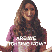 Are We Fighting Now Nora Finley-cullen Sticker - Are We Fighting Now Nora Finley-cullen Emma Hunter Stickers