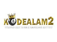 a logo for a trusted online gambling lottery called kodealam 2