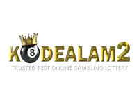 a logo for a trusted online gambling lottery called kodealam 2
