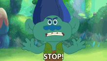 Stop Branch GIF - Stop Branch Trolls GIFs