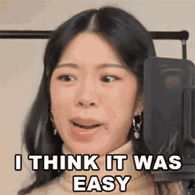 I Think It Was Easy Wendy GIF - I Think It Was Easy Wendy Withwendy GIFs