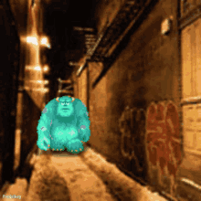 Sulley Monsters Inc GIF - Sulley Monsters Inc Alley GIFs