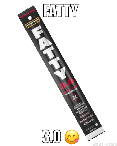 Fatty Meat Sticker - Fatty Meat Meatstick Stickers