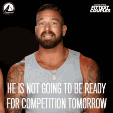 not ready competition not prepared battle of the fittest couples season1