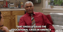 That Should Solve The Educational Crisis In America Politic GIF - That Should Solve The Educational Crisis In America Politic Netflix GIFs