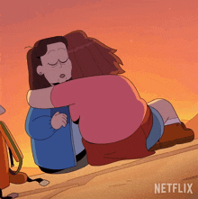 Hugging Carol & The End Of The World GIF