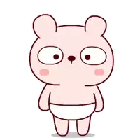 a cartoon bear wearing a crown and a red robe