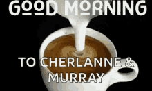 Coffee Good Morning Cherlanne Murray GIF - Coffee Good Morning Cherlanne Murray GIFs