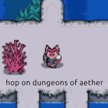 Dungeons Of Aether Rivals Of Aether GIF - Dungeons Of Aether Rivals Of Aether Hop On GIFs
